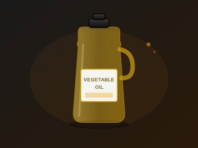 Vegetable Oil Large Bottle